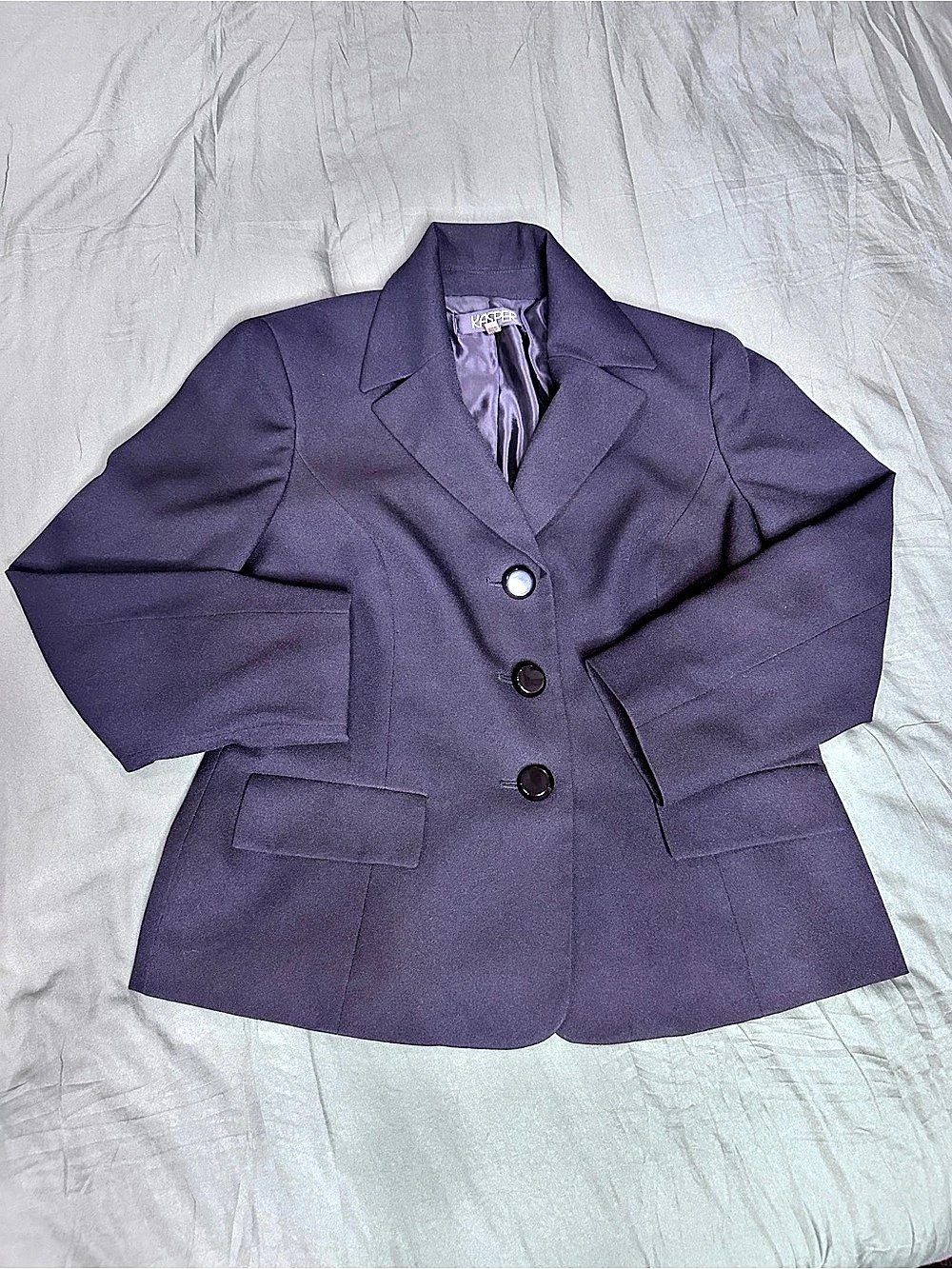 Kasper Women's Blazer Black Size 10 Like New